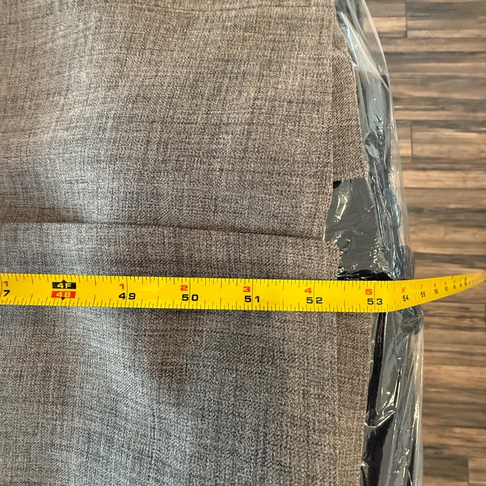BEBE TAILORED GRAY FULL-LENGTH COAT - Picture 12 of 16